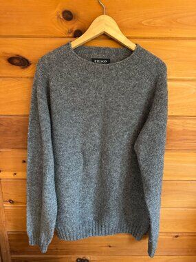 Filson 100% Wool Sweater L